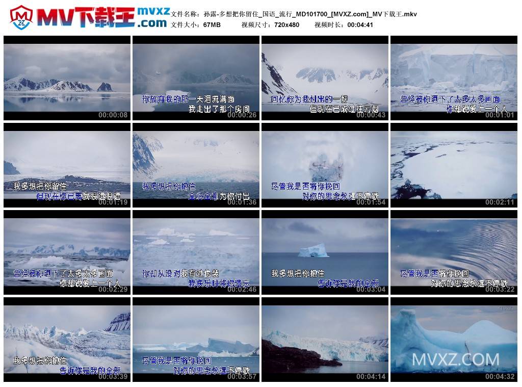 孙露-多想把你留住_国语_流行_MD101700